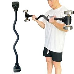 EZ ブラック 【TEDDY WORKS】KOMBO バーベル 筋トレ器具 筋トレマシン ダンベル バーベル 筋トレ 家トレ 日本製 (EZ ブラック)