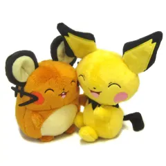 【中古】ぬいぐるみ デデンネとピチューのなかよしぬいぐるみ 「一番くじ ポケモンリサーチ～デデンネ～」 ラストワン賞