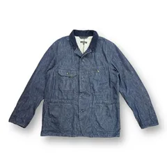 ENGINEERED GARMENTS デニムカバーオール デニムジャケット エンジニアードガーメンツ インディゴ S 66643Aのサムネイル