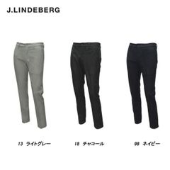 美品】J.LINDEBERG ジェイリンドバーグ 黒 テーパードパンツ W30