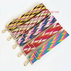 。用 16色 ショルダーストラップ DIY 民族風 お洒落 ストラップ バッグ用 バッグ バッグストラップ ショルダーベルト 肩紐 付け替え ant4y857191