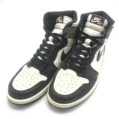 【中古】NIKE AIR JORDAN 1 High OG Sail/Dark Mocha/Black スニーカー 29cm 555088-105 ナイキ[10]