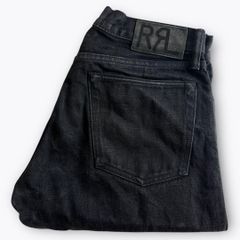 RRL vintage FIT JEAN 革パッチ 5ポケットコットンパンツ - メルカリ