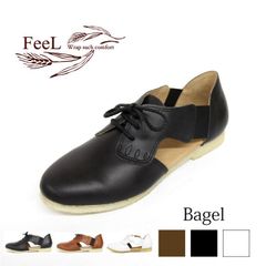 フィール パンプス シューズ レディース ベーグル 本革 靴 スニーカー カジュアル オシャレ 快適 フィット感抜群 FeeL j19-1