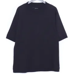 TILT THE AUTHENTICS Cotton T-Shirt サイズ2 ネイビー 22ss-CS-02