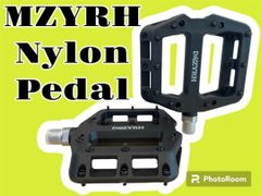 【新品・未使用】MZYRH｜シールドベアリング仕様ナイロンペダル／ブラック