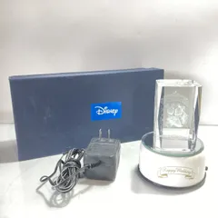 Disney ディズニー ミッキー ミニー クリスタルライト 3D Happy Wedding　(管理番号：OKU8139/A2-60)