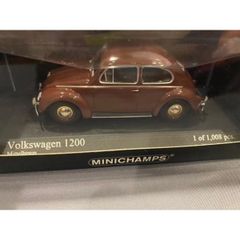 Volkswagen 1200 1953 色：Brown メーカー：ミニチャンプス 新品未使用 1/43ミニカー