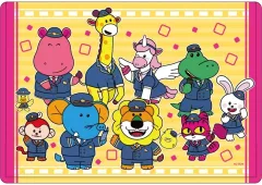 【中古】文房具その他 01.集合デザイン(描き起こしイラスト) キャラクリアケース 「たべっ子どうぶつ THE MOVIE」