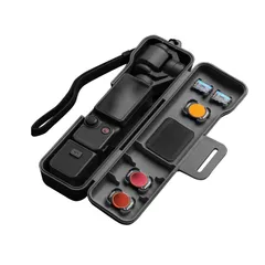 Pocket 3 ポータブル収納 保護ケース For DJI Pocket 3 収納ケース 防塵、耐傷性、落下防止、スクリーンをオールラウンドに保護、耐衝撃性 ジンバル、レンズ、収納保護 DJI Osmo Pocket 3アクセサリー フィルター収納可能 …