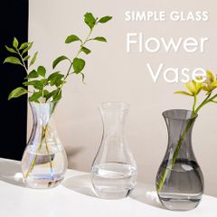 花瓶 おしゃれ 北欧 フラワーベース オーロラ ガラス 一輪挿し かわいい 可愛い ポット インテリア 生花 ドライフラワー 高さ12cm シンプル 北欧雑貨 韓国 花器 ガラス瓶 ガラス花瓶 オシャレ 円柱 円形 丸形 プレゼント ギフト リビング 玄関