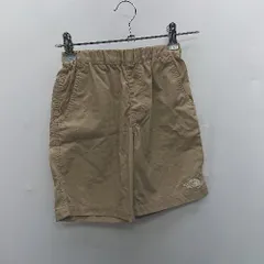 ◇ ⊂ THENORTHFACE ノースフェイス キッズ 子供服 クラスファイブショートパンツ サイズ120 ベージュ系 男の子 E  【1501160004505】