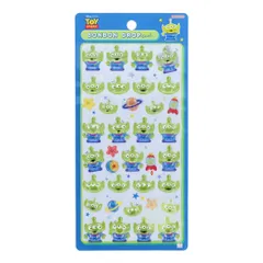 【メール便】トイストーリー シールシート ボンボンドロップシール エイリアン ディズニー サンスター文具 デコレーション キャラクター グッズ 