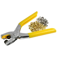 【在庫処分】スナップハトメ両用パンチ ハトメ穴径約4.0mm SK11 No.500