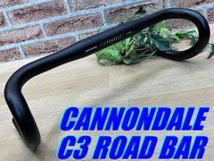 TelSpo's Top Recommendation!! Excellent Condition!! CANNONDALE THREE ROAD BAR 400mm 293g Cannondale C3 Aluminum Drop Handlebars for Road Bikes, Mini Velos, and Fixed Gear Bikes. Combined shipping available!! M-1389