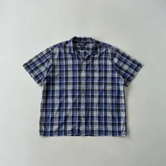 90s ラルフローレン　オープンカラーシャツ　ANDY CAMP  チェック T2367 C6