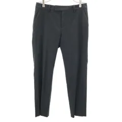 UNITED ARROWS ユナイテッドアローズ 日本製 テーパード スラックスパンツ 36 チャコールグレー レディース 古着