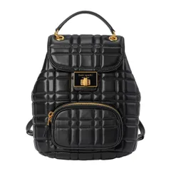 新品 ケイトスペード kate spade リュックサック QUILTED SMALL BACKPACK ブラック