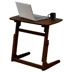 萩原(Hagihara) サイドテーブル ソファテーブル パソコンテーブル PCデスク 【4段階高さ調節】 勉強 在宅勤｜在庫あり