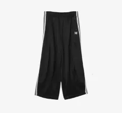 2025年最新】ニードルス トラックパンツ ブラック ホワイトの人気