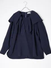 CYCLAS/シクラス 2024SSラッフルカラーブラウス【36】【LTSA75452】 CYCLAS/シクラス 2024SSラッフルカラーブラウス【36