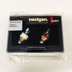 WBT RCAプラグ 2個1組WBT-0210AGRW 銀素材タイプ【新品未開封/完了品/旧パッケージ】
