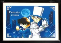 【中古】小物(キャラクター) 江戸川コナン＆怪盗キッド 特製額入りアート 「セガラッキーくじ 名探偵コナン -コナンVS怪盗キッド-」 S賞