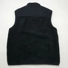 DULUTH TRADING ダッグボアベスト ダッグ地ボア切替 フリース ベトナム製 メンズL ブラック