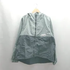 ◇ Θ JaVa ジャバ 防水 長袖 レインコート サイズM ライトグレー系 メンズレディース E  【1503060037089】