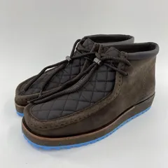 【中古】Clarks × MONCLER GENIUS デザートブーツ UK9 ブラウン クラークスモンクレール[10]