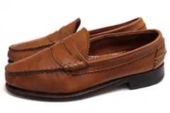 アレン エドモンズ／Allen Edmonds コインローファー ペニーローファー シューズ 靴 メンズ 男性 男性用レザー 革 本革 ブラウン 茶  Kenwood ケンウッド ビーフロール スリッポン レザーソール グッドイヤーウェルト製法のサムネイル