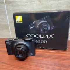 【動作確認済】Nikon COOLPIX S8100 ブラック ジャンク Yahoo!オークション -「nikon coolpix s8100」の落札相場・落札価格