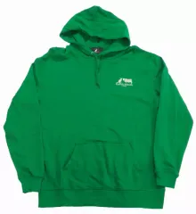 【中古】衣類 牛沢×KANGOL REWARD コラボパーカー グリーン ユニセックスXLサイズ