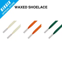 【KIXSIX公式出品】WAXED SHOELACE (01)　　キックスシックス シューレース 靴紐 靴ひも