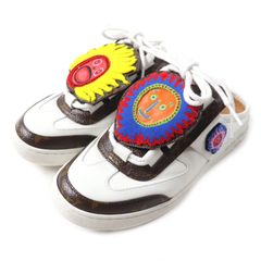 極美品☆BURBERRY LONDON バーバリーロンドン アルパカ モヘア混 ロゴ  