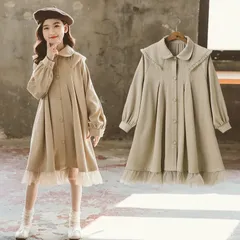 子供服 ワンピース ドレス キッズ 女の子春 秋 長袖 カジュアル キッズワンピース 入学式 子供服 ガールズ フォーマルワンピース 長袖 普通着 七五三 卒園式 入学式 発表会 結婚式 senbao57