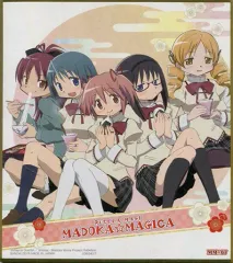 【中古】食玩 雑貨 7.杏子＆さやか＆まどか＆ほむら＆マミ 「魔法少女まどか☆マギカ色紙ART3」