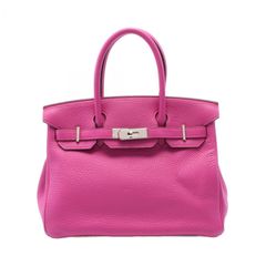 エルメス HERMES ハンドバッグ バーキン30 マグノリア レザー バーキン30 マグノリア レディース Used A