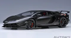 新品 AUTOart 1/18 ランボルギーニ アヴェンタドール SVJ マット・ブラック 完成品ミニカー 79219 [佐川急便]