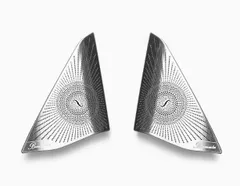 2009-2016年　メルセデス ベンツ Eクラス W212 Aピラー　サイド　スピーカーネット カバー デッキ スピーカー 内装CX02