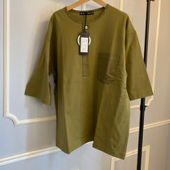 Barbour MR.SOLWAY ZIPPER Tシャツ カーキ - メルカリ