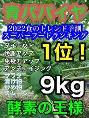 宮崎県産 青パパイヤ 約9キロ 農薬栽培期間中不使用 美容ダイエットにオススメ