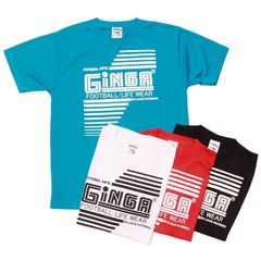 GINGA ジンガ　GG107152 GG105152/NO.2　STRETCH PRA SHIRT Tシャツ プラシャツ ジュニア　子供　メンズ　大人　吸汗速乾　メーカー希望価格3,850円の品