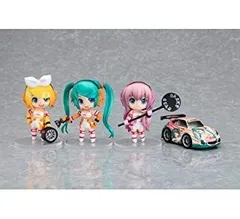 (未使用･未開封品)　ねんどろいどぷち レーシングミクセット 2010 Ver. （プルバックカー：白色） （ニコニコ直販限定販売） tu1jdyt 3人＋くるま！「ねんどろいどぷち レーシングミクセット
