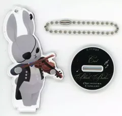 【中古】雑貨 シエル・ファントムハイヴ 「黒執事 Black Label トレーディングビターラビットアクリルスタンドキーホルダー(オーケストラVer.)」
