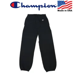 Champion (チャンピオン) C5-U201 REVERSE WEAVE  リバースウィーブ スウェットパンツ アメリカ製 全4色 CN056 090ブラック S