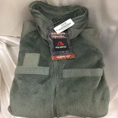 【三沢店75】米軍ECWCSシステム第三世代（GEN 3）フリースジャケット XL ポーラテック 米軍実物 デッドストック ECWCS Gen3 POLARTEC フリースジャケット XL フォリッジグリーン 8415-01-538-6754
