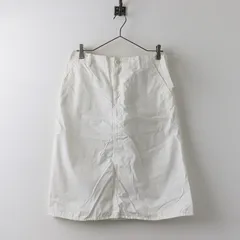 【値下げ】エヌワンハンドレッド n100 コットンポプリンアーミースカート 34/ホワイト ボトムス 【2400013869607】のサムネイル