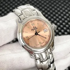 動作は止まってます美品女性オーナーフェンディ　OROLOGI  210L クォーツ　腕時計