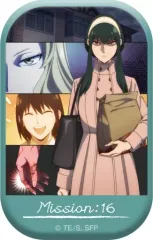 【中古】バッジ・ピンズ MISSION：16 ヨル’s キッチン/情報屋の恋愛大作戦 スクエア缶バッジ 「SPY×FAMILY」